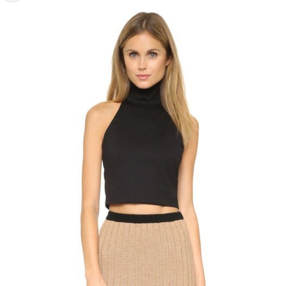 NWT Ronnie Kobo Black Theodora Top Ponte sz XS